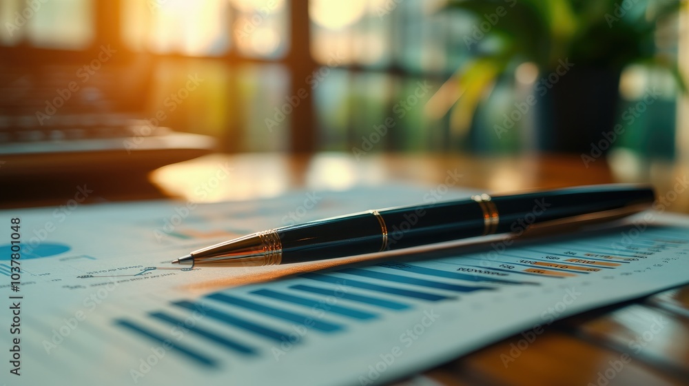 Close-up of a financial graph with a focus on positive growth trends and key performance indicator Close-up of a financial graph with a focus on positive growth trends and key performance indicator