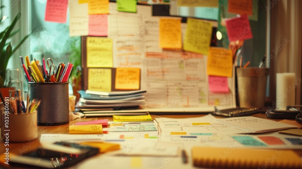 Organized Workspace for Project Planning and Collaboration Organized Workspace for Project Planning and Collaboration