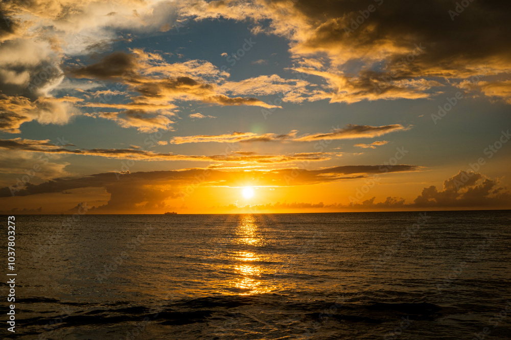 Obraz premium 夕陽 Sunset 3.