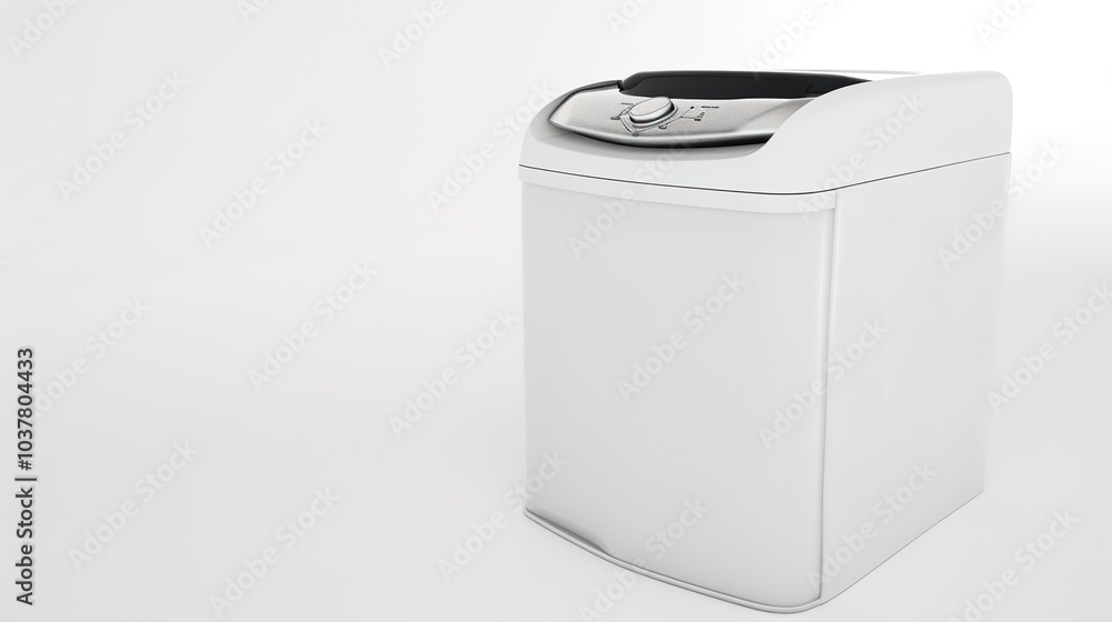 A household appliance on a white background - a practical and essential item in modern living. This appliance stands out against the pure white backdrop, representing convenience and functionality in A household appliance on a white background - a practical and essential item in modern living. This appliance stands out against the pure white backdrop, representing convenience and functionality in