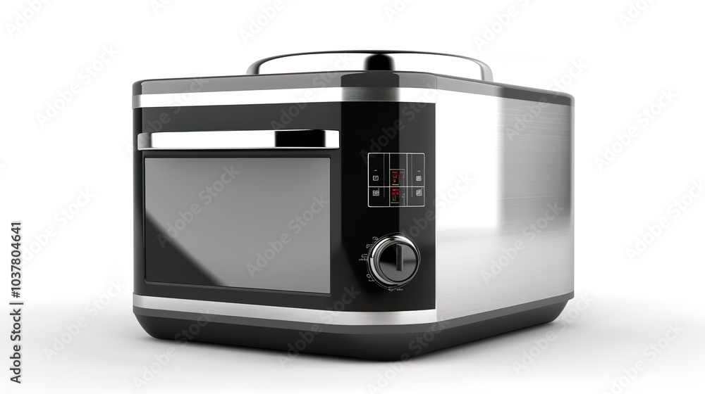 A household appliance on a white background - a practical and essential item in modern living. This appliance stands out against the pure white backdrop, representing convenience and functionality in A household appliance on a white background - a practical and essential item in modern living. This appliance stands out against the pure white backdrop, representing convenience and functionality in