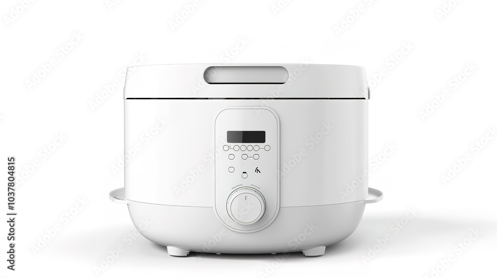 A household appliance on a white background - a practical and essential item in modern living. This appliance stands out against the pure white backdrop, representing convenience and functionality in A household appliance on a white background - a practical and essential item in modern living. This appliance stands out against the pure white backdrop, representing convenience and functionality in
