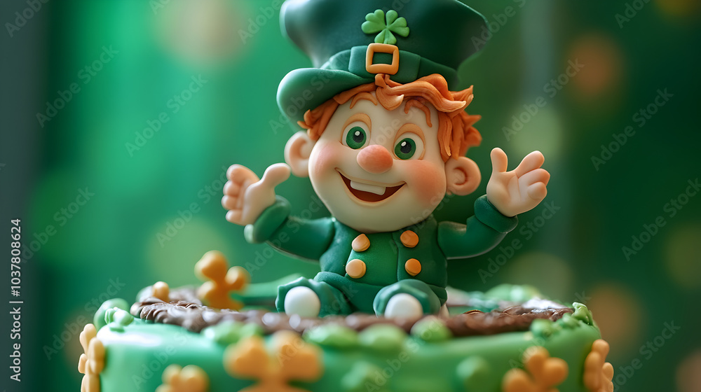 Fototapeta premium little leprechaun