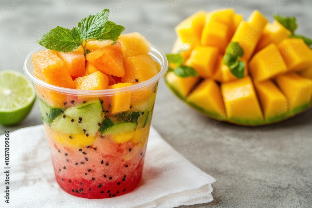 Refreshing Summer Fruit Salad Refreshing Summer Fruit Salad