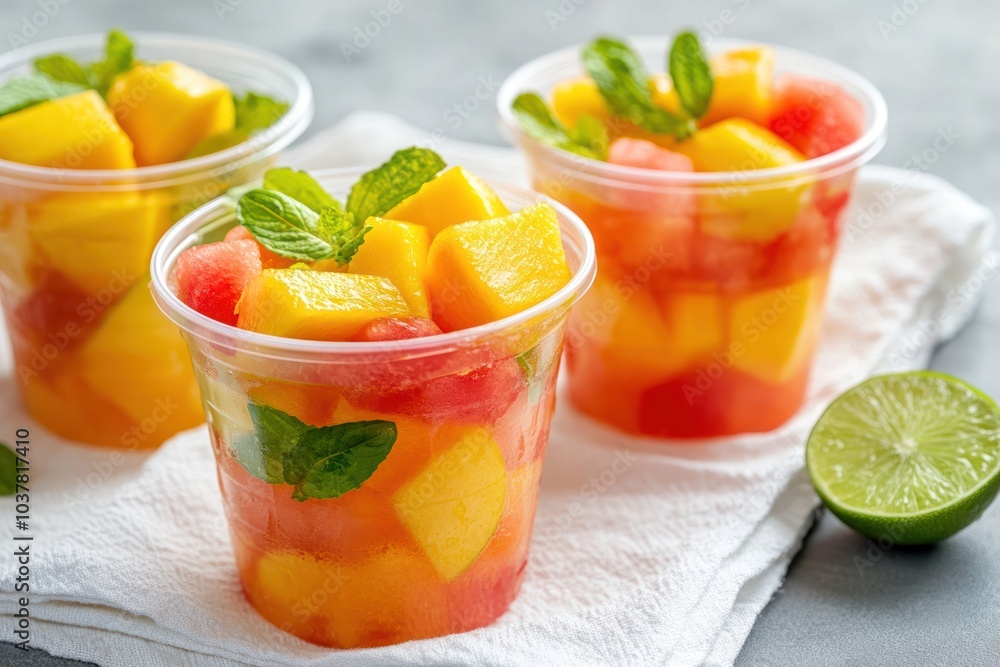 Refreshing Fruit Salad Refreshing Fruit Salad