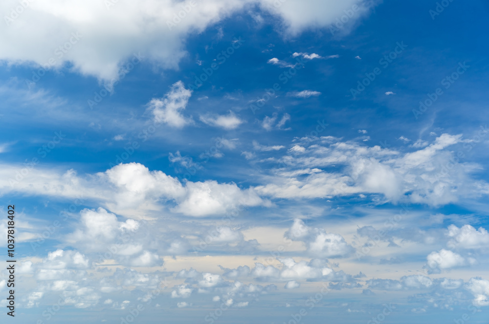 clear blue sky with white clouds or little cloudy in daylight for cyan skyscape or cloudscape to ozone scene and freedom nature background with space to take a photo with cpl circular polarized filter clear blue sky with white clouds or little cloudy in daylight for cyan skyscape or cloudscape to ozone scene and freedom nature background with space to take a photo with cpl circular polarized filter