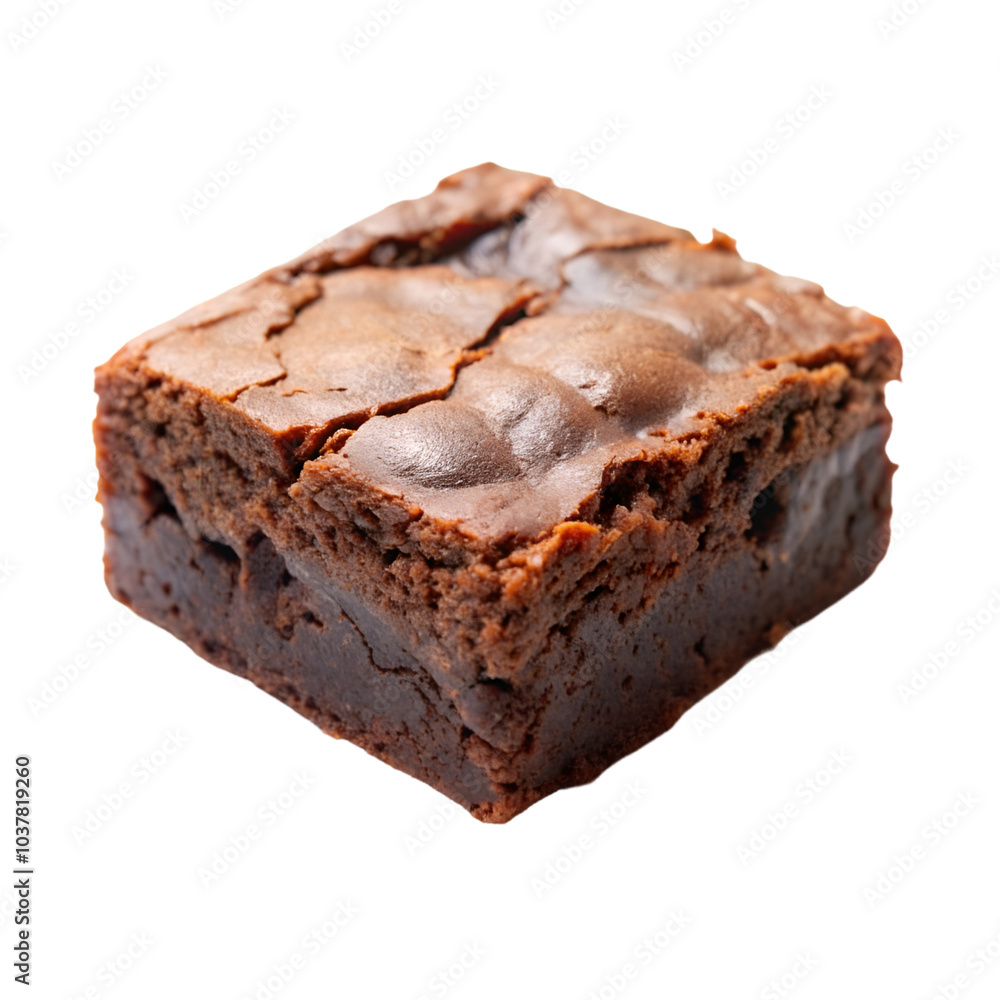 chocolate cake isolated on white - Generative AI chocolate cake isolated on white - Generative AI
