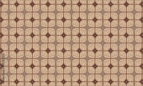 batik pattern indonesian culture, earth tone color traditional