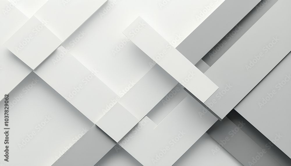 Abstract Geometric Arrangement with Overlapping Rectangles Abstract Geometric Arrangement with Overlapping Rectangles