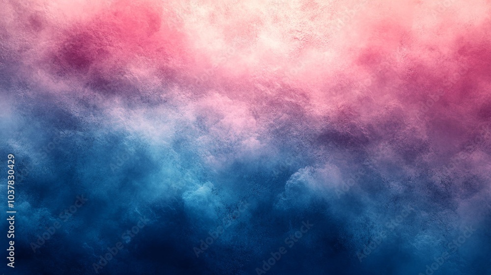 Obraz premium Abstract pink and blue cloud texture background. Generative AI