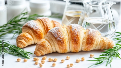 Delectable Croissants: A Flaky Delight in a Culinary Scene