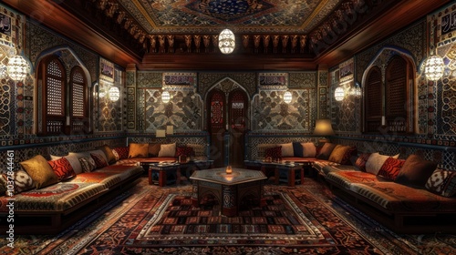 Luxurious Interior Design with Moroccan Influences