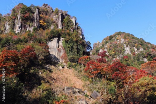 深耶馬溪　一目八景　鳶巣山