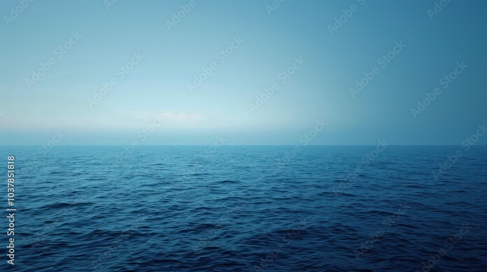 Obraz premium Serene Ocean Horizon