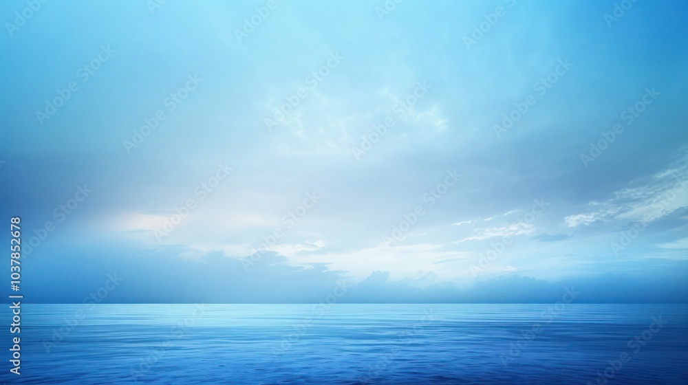 Peaceful Ocean Horizon Peaceful Ocean Horizon