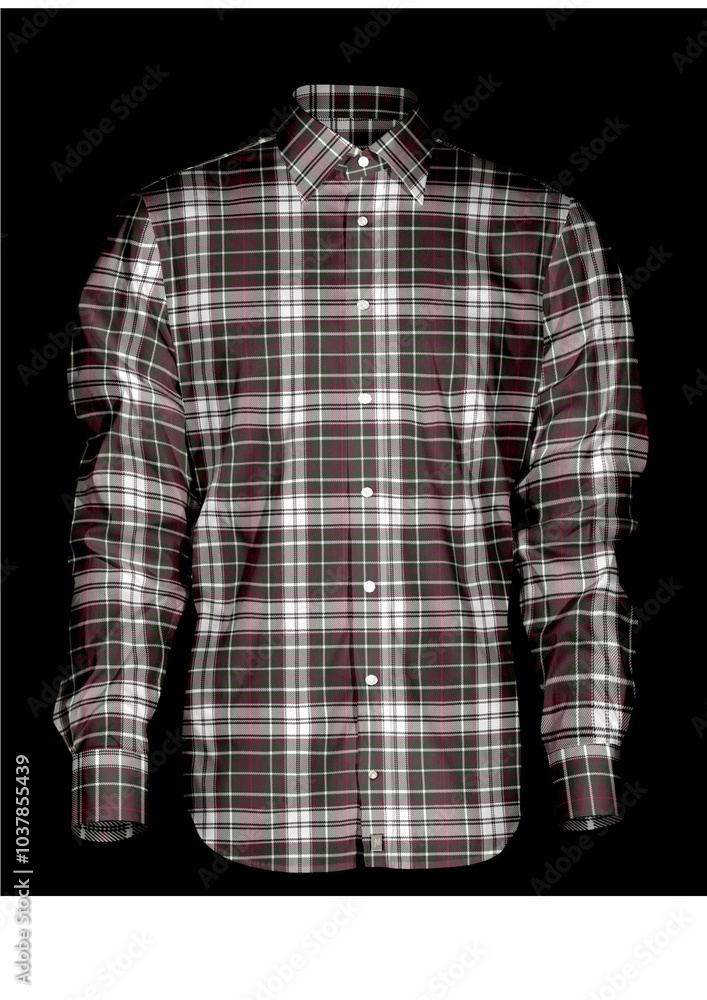 Men plaid textured check shirt winter season .
Men plaid textured check shirt winter season .