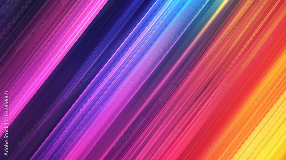 Abstract Colorful Diagonal Light Streaks Background Abstract Colorful Diagonal Light Streaks Background