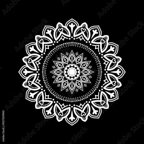 luxury mandala design, vibrant mandala design,Circular pattern mandala design illustrarion