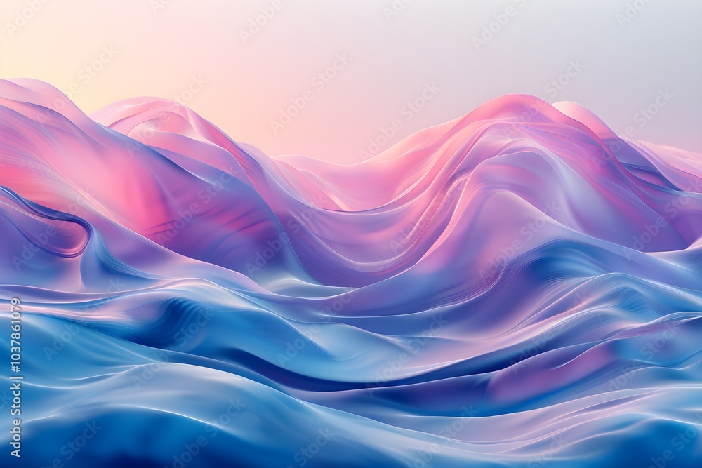 A computer generated image of a mountain range A computer generated image of a mountain range