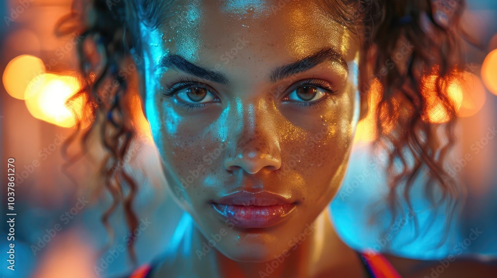 Fitness and wellness coach, dynamic action, vibrant colors, gym setting, energetic Fitness and wellness coach, dynamic action, vibrant colors, gym setting, energetic