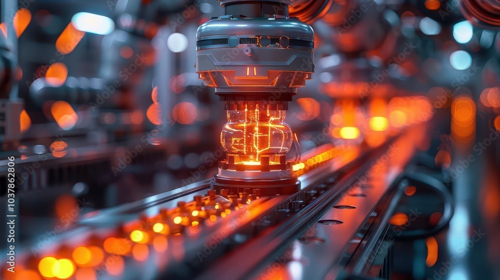 Robotics engineering lab, vibrant colors, tech setting, close-up, futuristic Robotics engineering lab, vibrant colors, tech setting, close-up, futuristic
