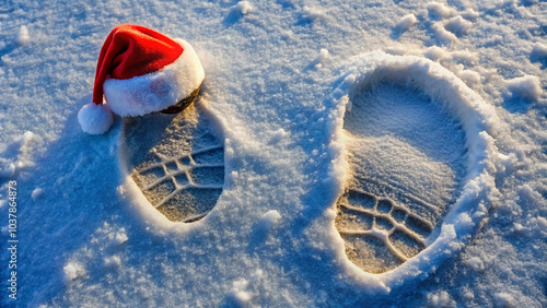 Santa footsteps 