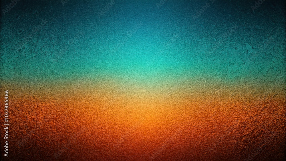 A dynamic aerial shot of a teal, orange, and black color gradient background with a grainy texture A dynamic aerial shot of a teal, orange, and black color gradient background with a grainy texture