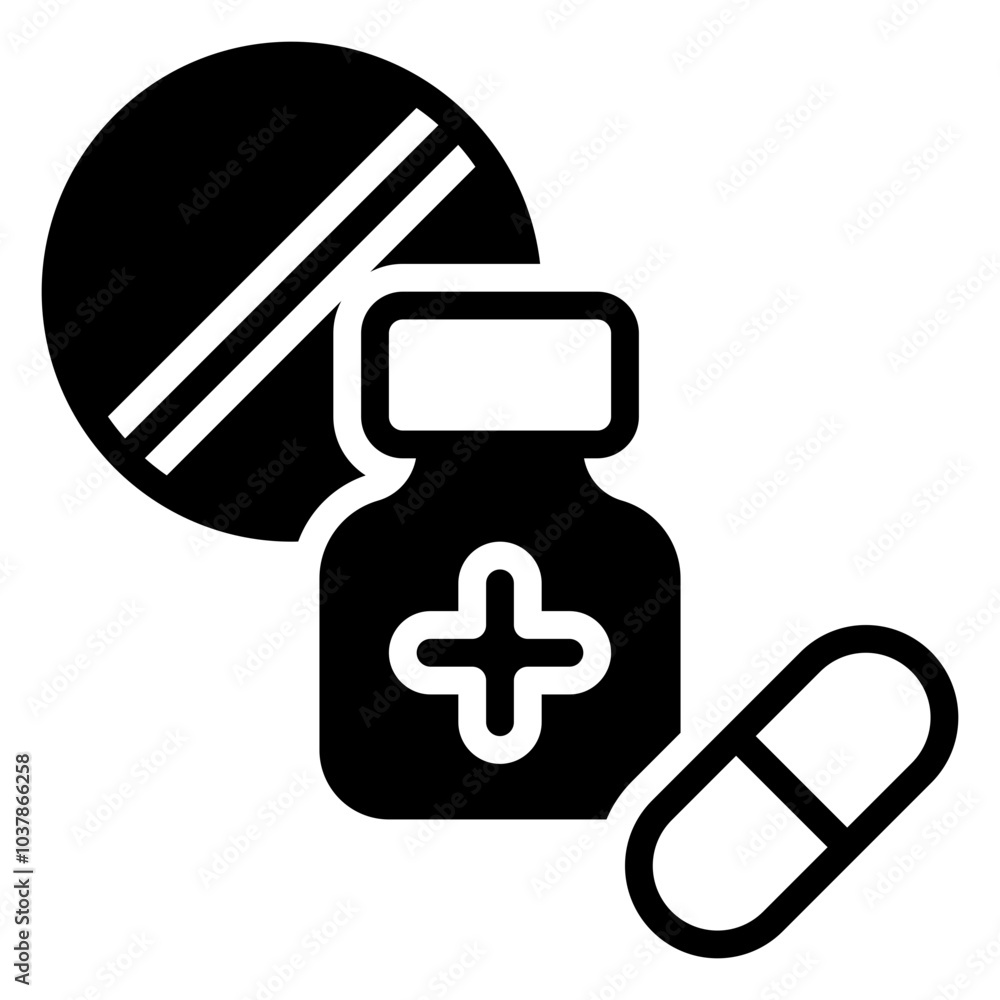 Fototapeta premium Wash icon, glyph icon style