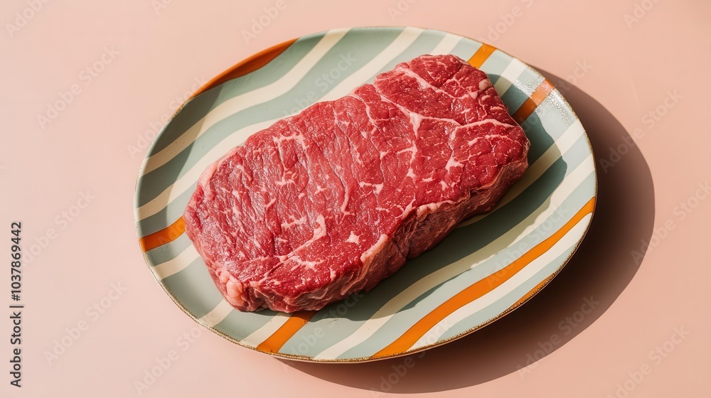 A beef steak