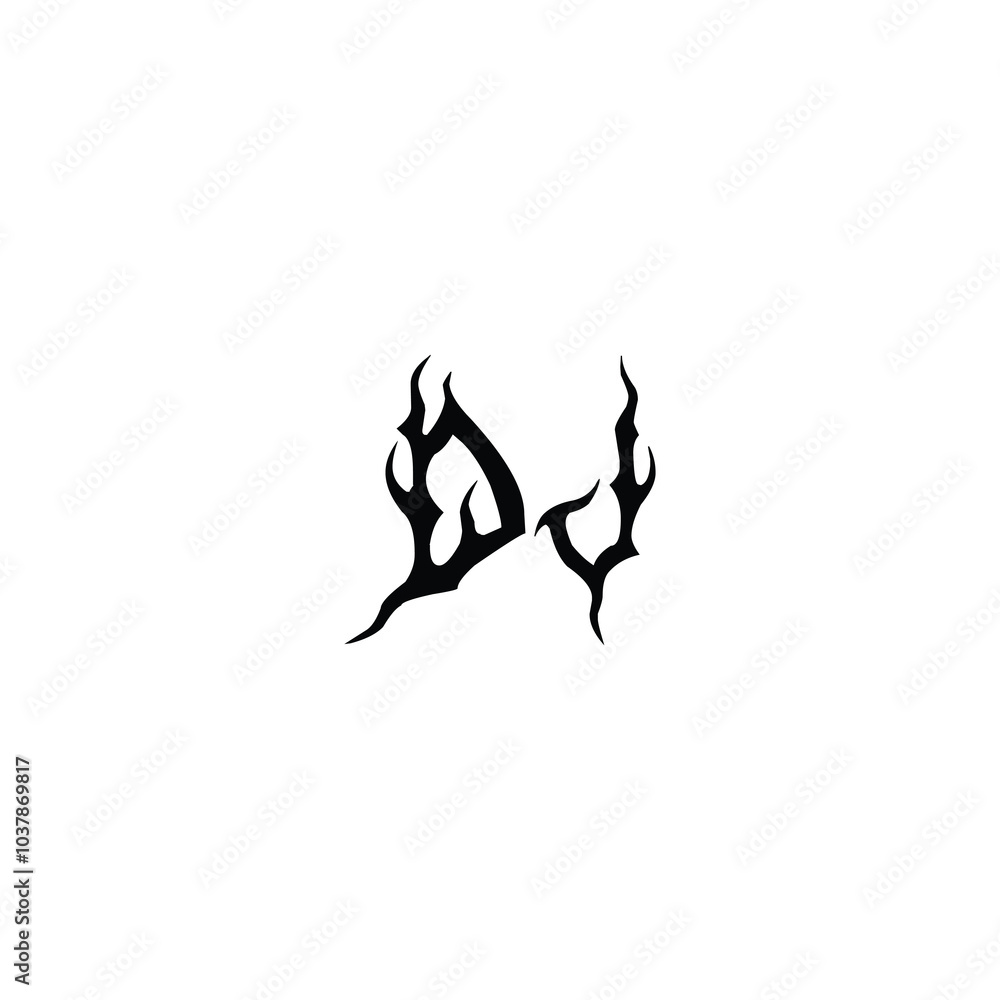 DJ monogram logo design letter text name symbol monochrome logotype alphabet character simple logo DJ monogram logo design letter text name symbol monochrome logotype alphabet character simple logo