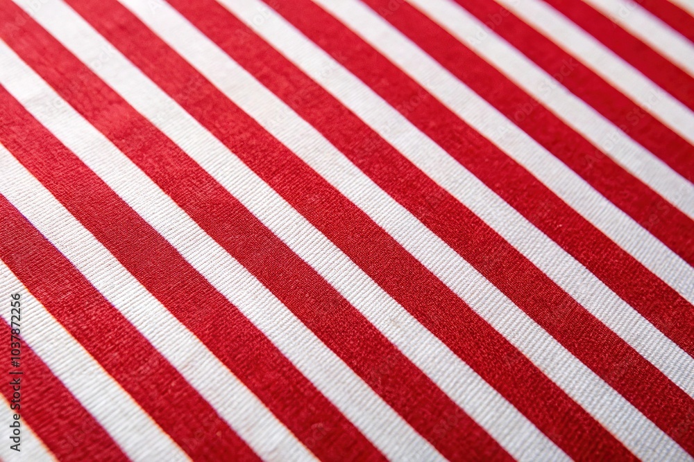 Obraz premium Abstract red and white striped background