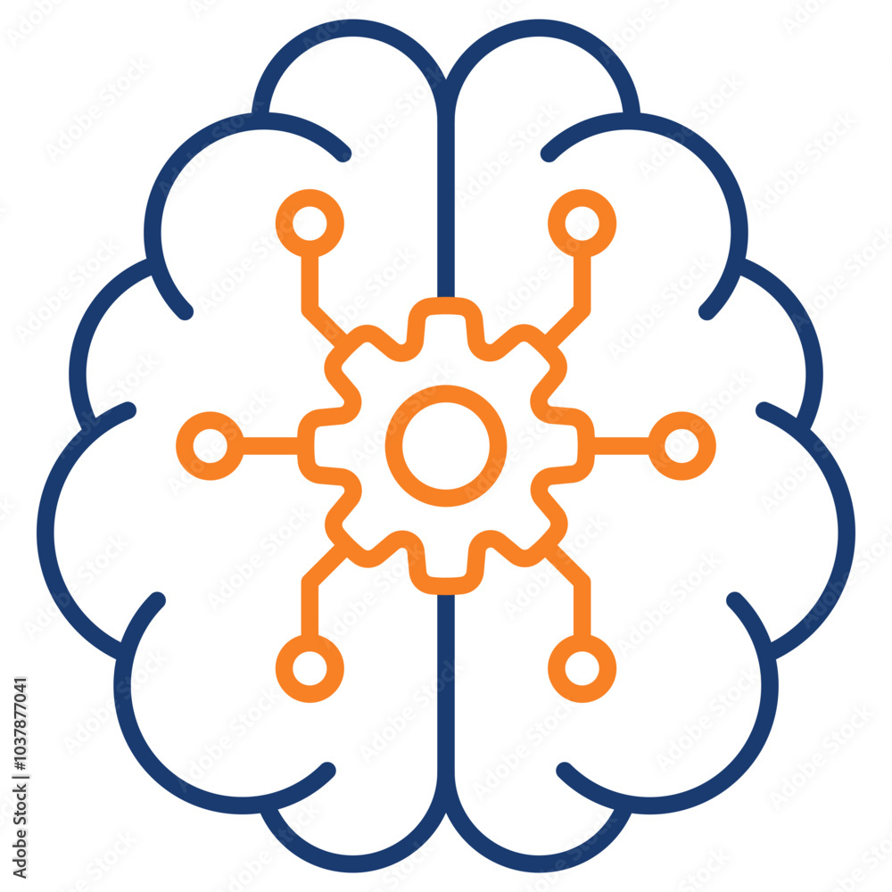 Machine Laerning Icon Element For Design Machine Laerning Icon Element For Design