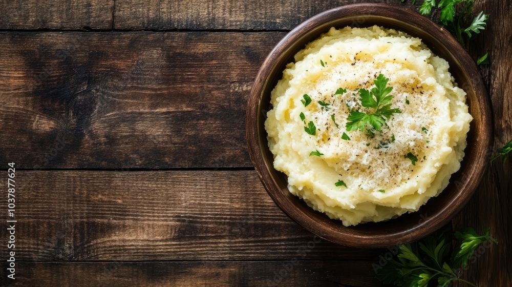 Creamy Mashed Potatoes with Fresh Herbs and Spices Creamy Mashed Potatoes with Fresh Herbs and Spices