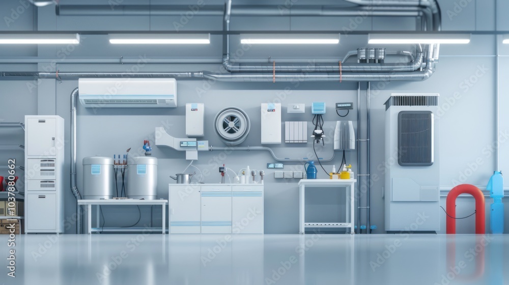 Industrial Lab with Equipment Industrial Lab with Equipment