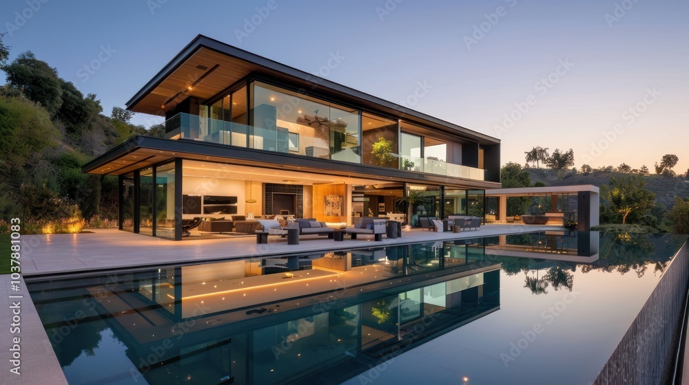 Modern Mansion with Infinity Pool Modern Mansion with Infinity Pool