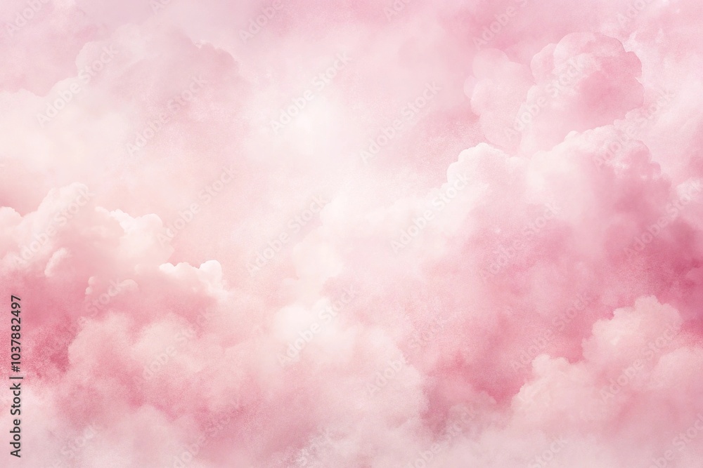 Close-Up light pink gradient watercolor background with cloud texture Close-Up light pink gradient watercolor background with cloud texture