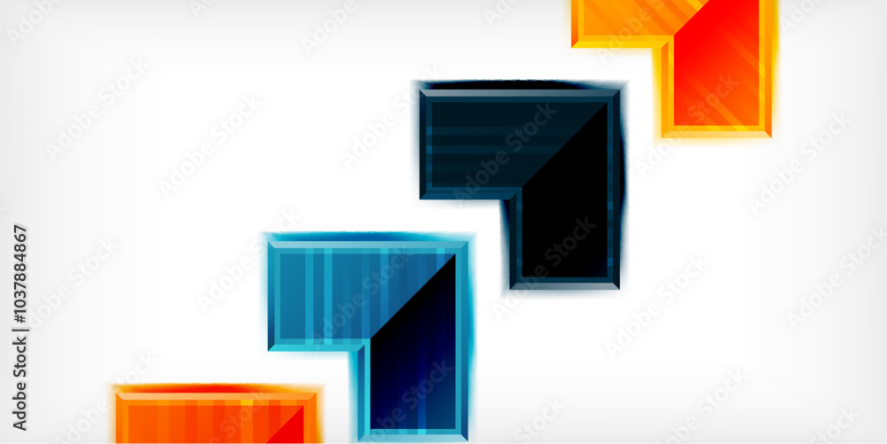 Arrow symbols created with 3d effects and line texture geometric abstract background Arrow symbols created with 3d effects and line texture geometric abstract background