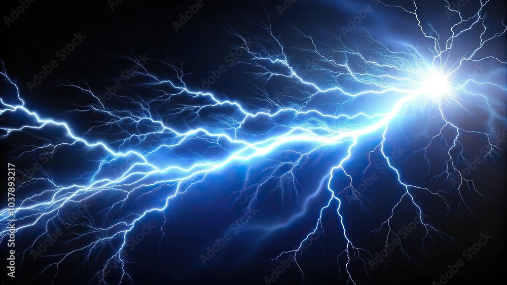 Close-up shiny lightnings on dark background abstract energy strike thunderstorm ornament Close-up shiny lightnings on dark background abstract energy strike thunderstorm ornament