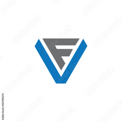 Free Download vf logo vector design, initial vf letter logo design vector template. fv logo design for business, letter fv initial logo design for monogram and any business. Letter VF logo design creative . - GFXLoad