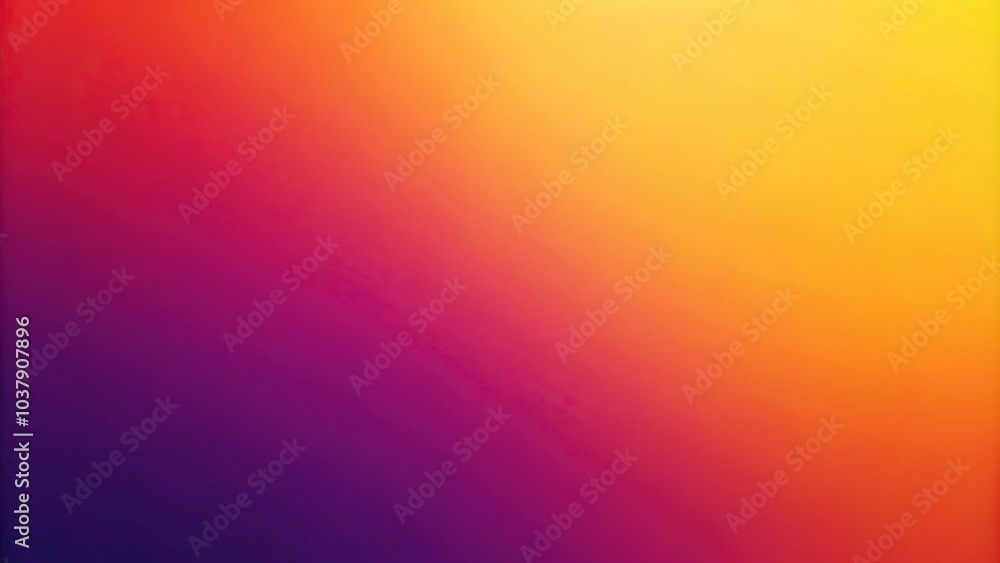 Obraz premium Medium shot abstract background in degraded yellow red orange and violet color with texture