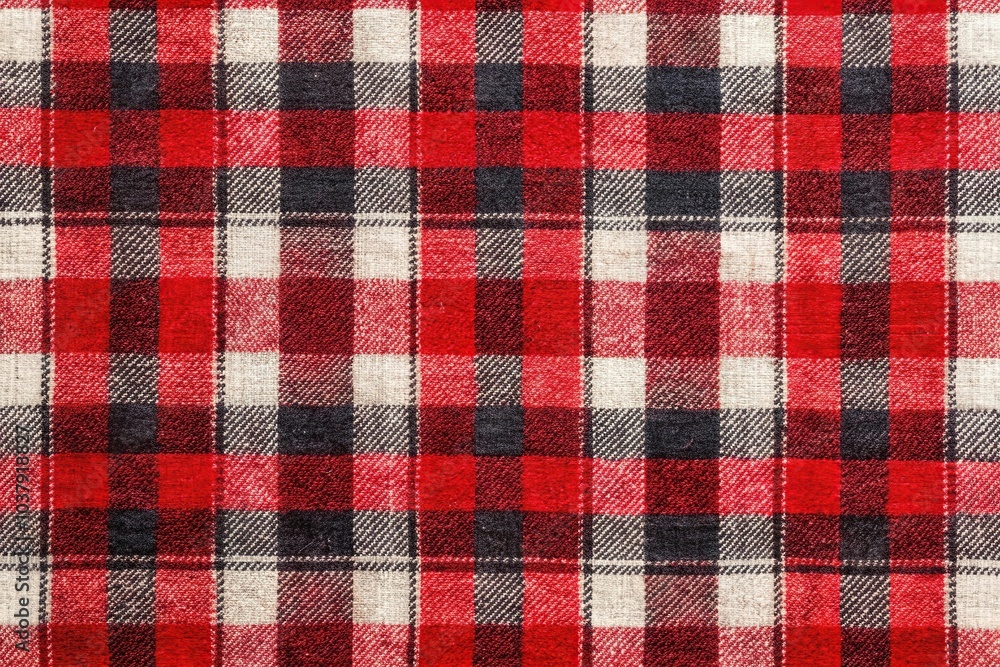 seamless flannel fabric texture pattern background with Low Angle
