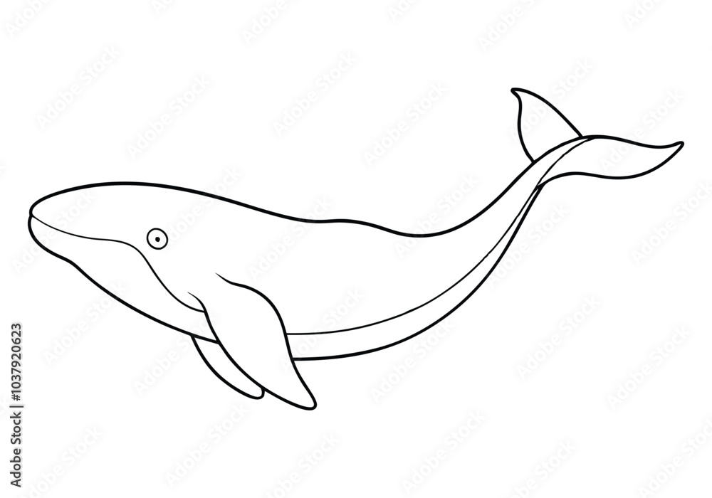 One Line Drawing of a Whale – Ocean-Inspired Minimalist Vecto One Line Drawing of a Whale – Ocean-Inspired Minimalist Vecto