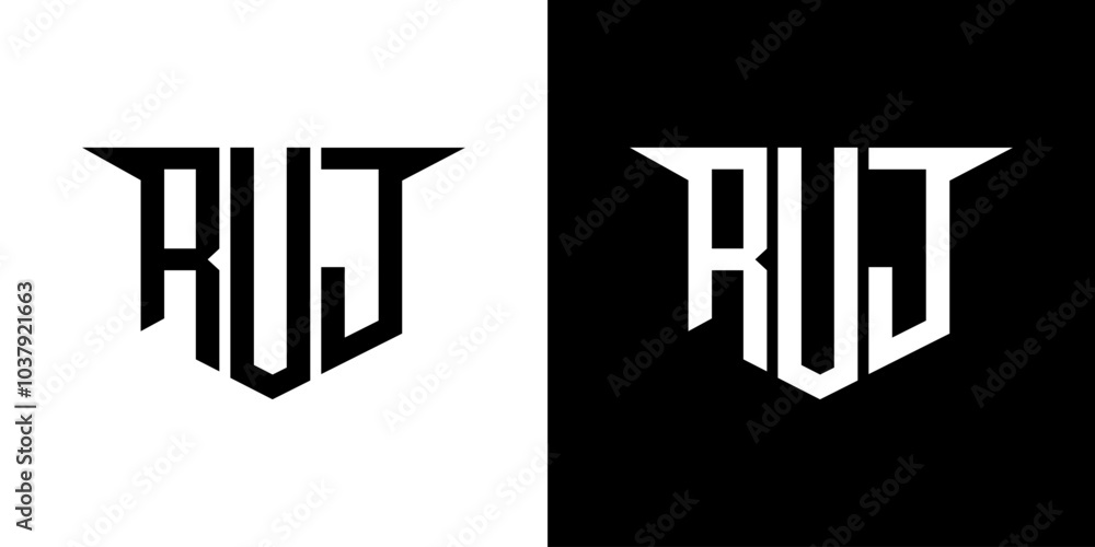 RUJ letter logo design with white background in illustrator, vector logo modern alphabet font overlap style, calligraphy designs for logo, Poster, Invitation, etc. RUJ letter logo design with white background in illustrator, vector logo modern alphabet font overlap style, calligraphy designs for logo, Poster, Invitation, etc.