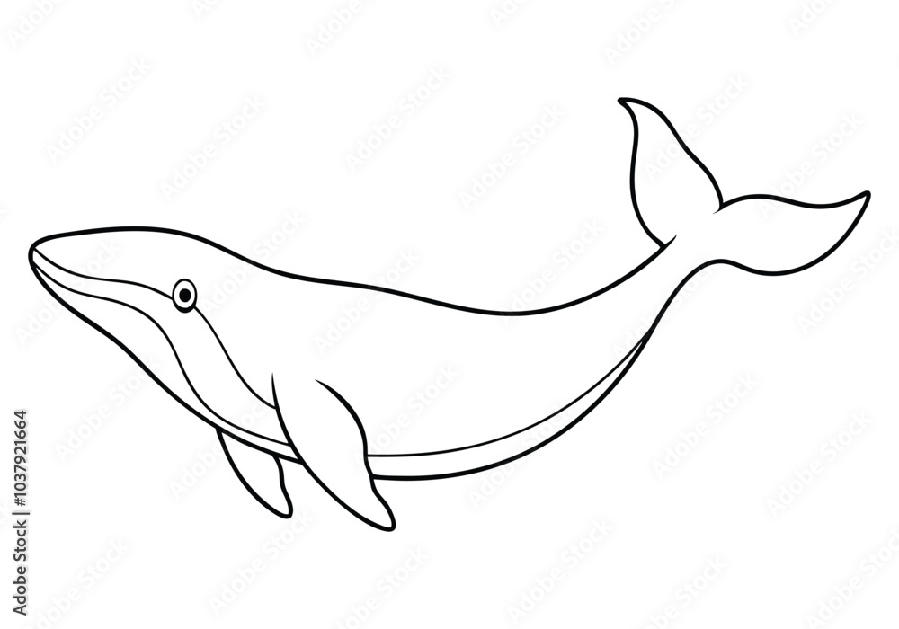 One Line Drawing of a Whale – Ocean-Inspired Minimalist Vecto One Line Drawing of a Whale – Ocean-Inspired Minimalist Vecto
