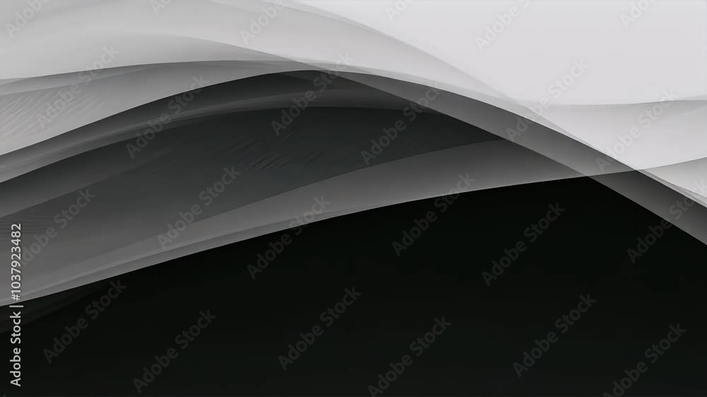 sleek modern 4K looping video featuring fluid gradients dark gray tones perfect creative backgrounds abstract design projects smooth waves stripes providing visual depth background pattern