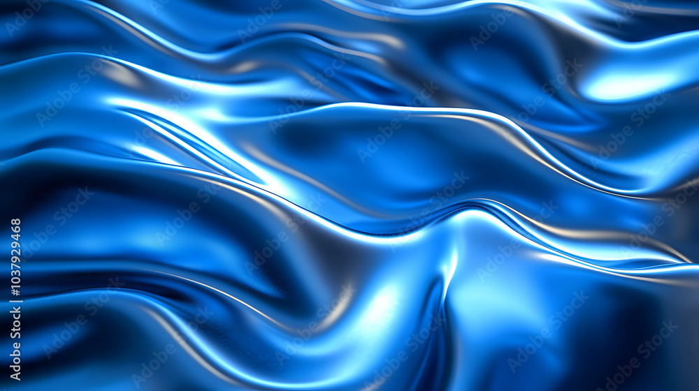 This abstract image showcases dynamic blue light waves flowing across a dark background. The design creates a mesmerizing and modern visual effect, This abstract image showcases dynamic blue light waves flowing across a dark background. The design creates a mesmerizing and modern visual effect,