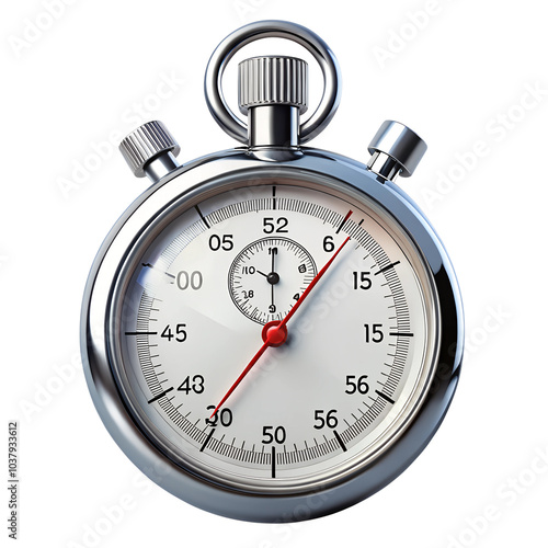 stopwatch isolated on white