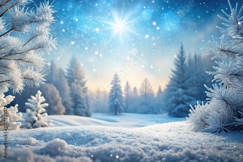 Wallpaper Mural Winter snow and frost background for stock photos Torontodigital.ca