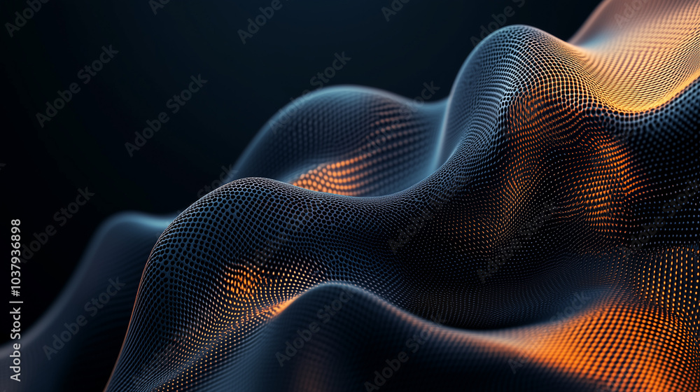 Futuristic Abstract 3D Shape Background Design Futuristic Abstract 3D Shape Background Design