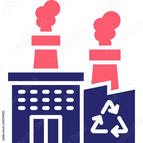 Recycling Plant Icon